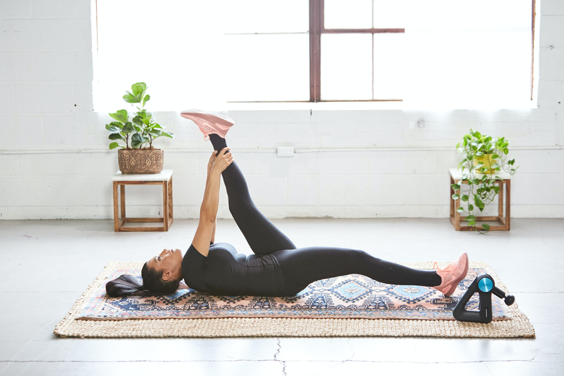 stretching