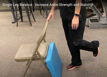 Single Leg Balancing : Ankle Pain Series
