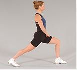 Hip Flexor Lunge Stretch